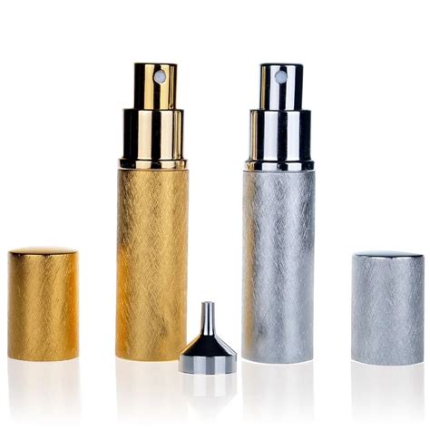 Handd 12ml Aluminum Perfume Bottle Refillable Travel Perfume Atomizer