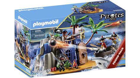 Playmobil® Pirates Pirateninsel Mit Schatzversteck 70556 Smdv