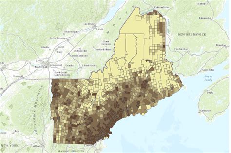 Socio Economic Data By County Subdivision Data Basin