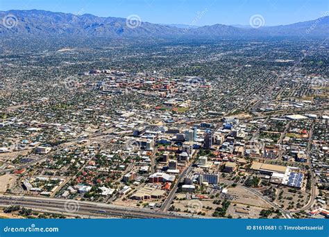 Tucson, Arizona stock image. Image of interstate, buildings - 81610681