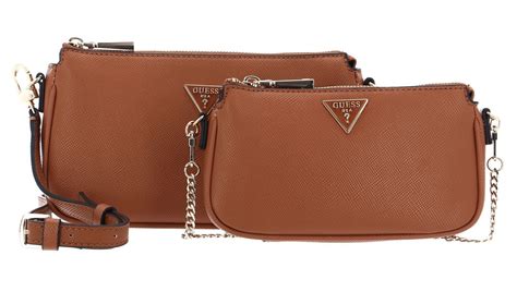 GUESS Alexie Double Pouch Crossbody Umhängetasche Handtasche Tasche