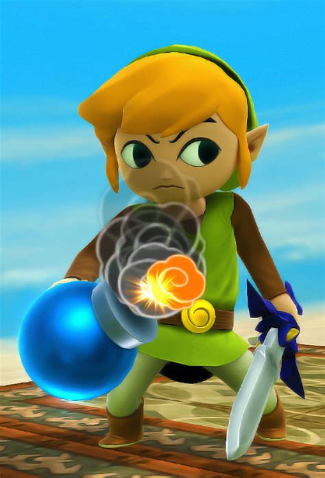 Legend Of Zelda Blog Toon Link In Super Smash Bros For Wii U