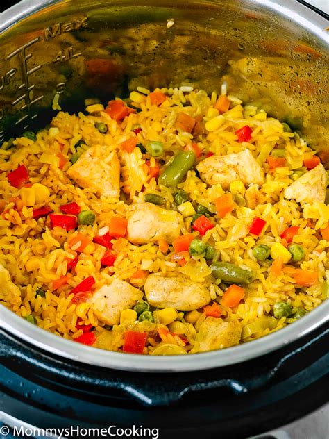 Instant Pot Arroz con Pollo -4 - Mommy's Home Cooking