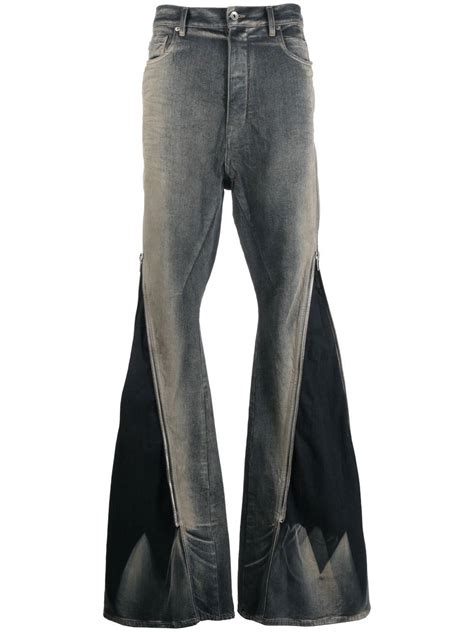 Rick Owens Drkshdw Bolan Banana Wide Leg Jeans Farfetch