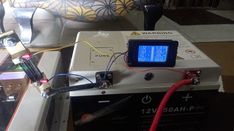 Installation Of Pzem Multifunctional Battery Meter With A Shunt