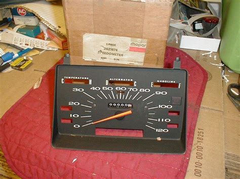 NOS Mopar Speedometer 1972 3 Plymouth Dodge C Body Fury Polara Monaco