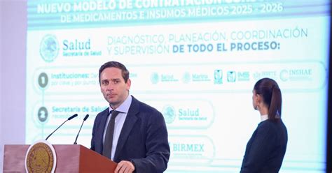 Gobierno De México Ha Ahorrado 23 Mil Millones De Pesos En Compra De Medicamentos Asegura