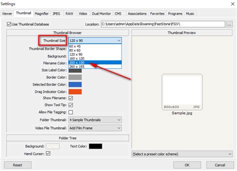 faststone image viewer怎么更改缩略图大小 系统屋