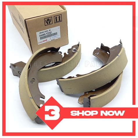 Genuine Toyota 1set Rear Brake Shoe For Toyota Avanza 2003 2015