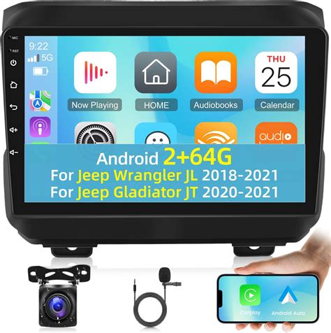 Amazon 2 64G Android 13 Car Radio For Jeep Wrangler JL 2018 2021