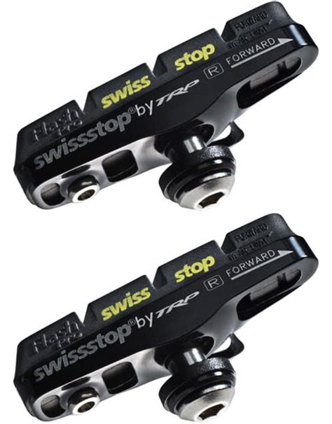 SwissStop Full FlashPro Pair Of SRAM Shimano Rim Brake Shoes And Pads