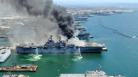 Sailor Facing Court Martial In Fire That Destroyed The Uss Bonhomme