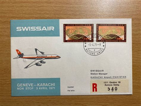 Swissair Ef Genf Karachi Ab Uno Kaufen Auf Ricardo