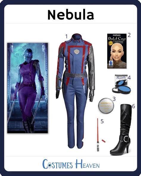 Nebula Costume For Cosplay & Halloween 2024