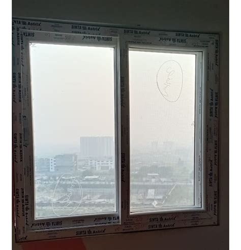 8mm Rectangular UPVC Sliding Glass Window At Rs 650 Sq Ft In Ghaziabad