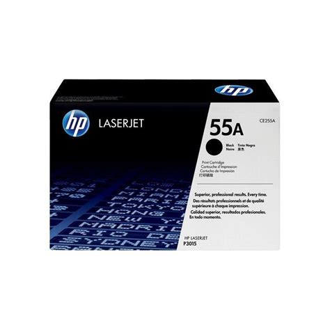 Cartucho de tóner original LaserJet HP 55A negro CE255A envio gratis