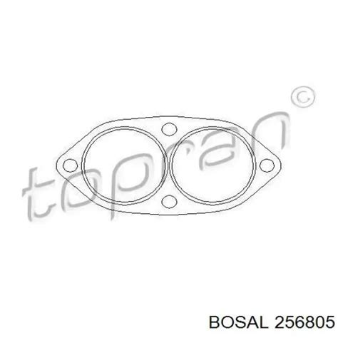 256805 Bosal Junta De Tubo De Escape Silenciador