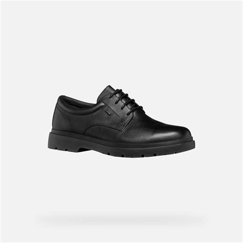 Geox SPHERICA EC1 ABX UOMO Scarpe In Pelle In Nero Geox