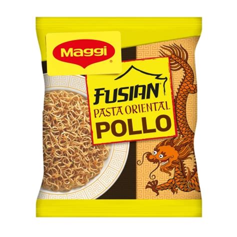 Pasta Oriental Sabor Pollo Fusian Maggi 71 G Supermercado Online