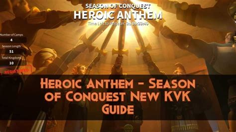 Heroic Anthem Kvk In Depth Guide Rriseofkingdoms