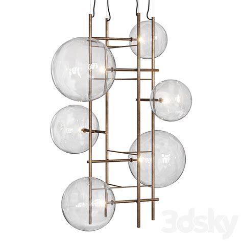 Gallotti Radice Bolle Tela Pendant Light D Model