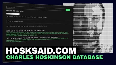 Top Cardano Tools HoskSaid Charles Hoskinson Transcript