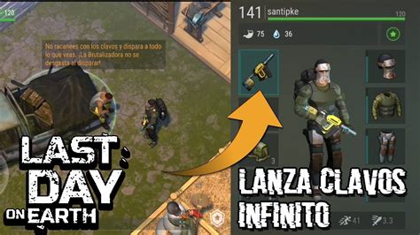 Increible Arma Lanza Clavos Infinita Brutalizadora Last Day On