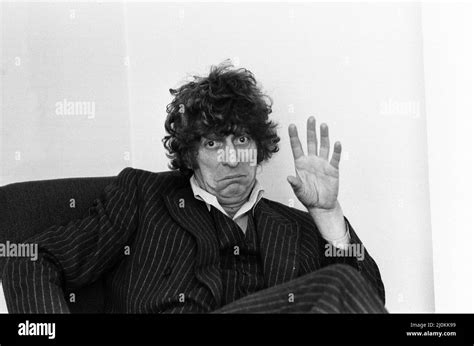 Actor Tom Baker. 24th October 1980 Stock Photo - Alamy