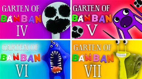 Garten Of Banban All Game Garten Of Banban 3 And 4 And 5 Full Gameplay