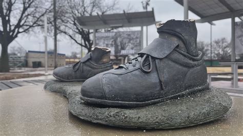 Burned Remnants Of Stolen Jackie Robinson Statue Found In Kansas