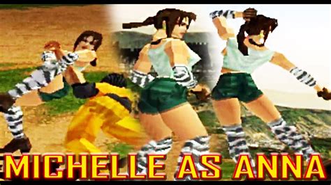 Tas Michelle With Annas Moves Gameplay Tekken 2 Arcade Version