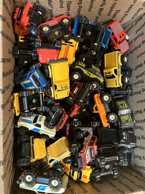 Lot Of 7 1980 S Stomper Schaper 4x4 Mini Trucks McDonalds Random Lot