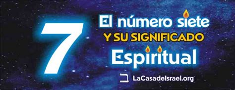 Significado Del Numero 7 En La Biblia ※ Iluminación Digital