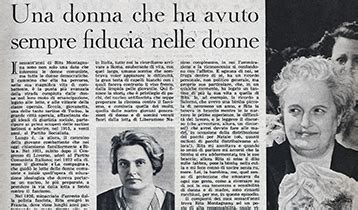 Una Donna Che Ha Avuto Sempre Fiducia Delle Donne Elette Ed Eletti