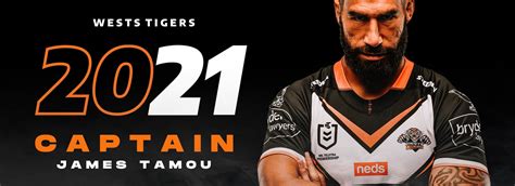 James Tamou Named As Wests Tigers Captain Wests Tigers