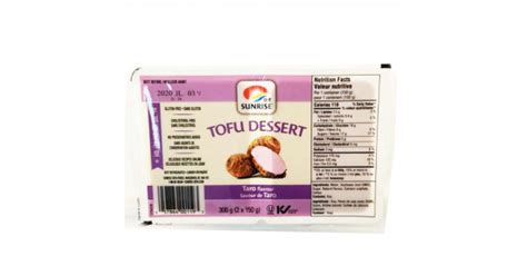 Sunrise Tofu Dessert Taro Flavour G