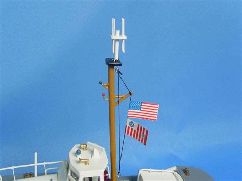 Uscg 44 Foot Motor Lifeboat Replica Model Boat 16” Coast Guard Life