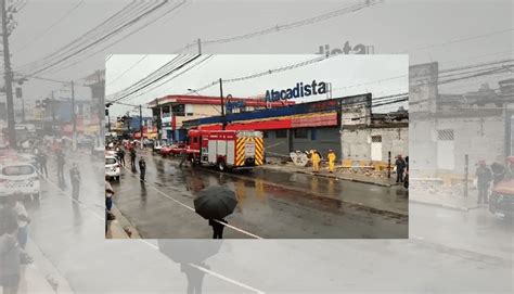 Teto De Supermercado Desaba E Deixa Feridos Em Diadema Cidade Das