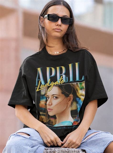 APRIL LUDGATE Tshirt | April Ludgate Homage T-shirt Shirt Sweatshirt ...