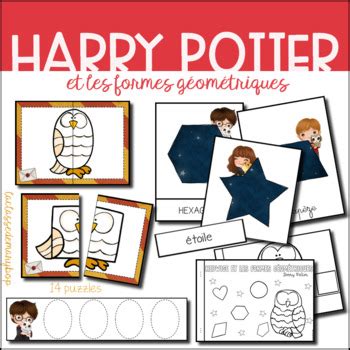 Harry Potter et les formes géométriques FRENCH shapes by La classe de