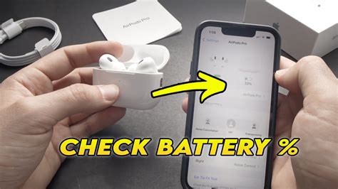 Airpods Pro How To Check The Battery Status Youtube