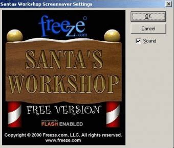 Santa's Workshop Full Screen Saver Download Free Version