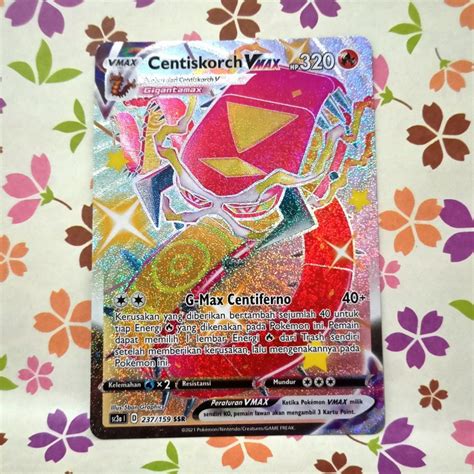 Jual Centiskorch Vmax V Max Shiny Ssr Sc A Pokemon Tcg