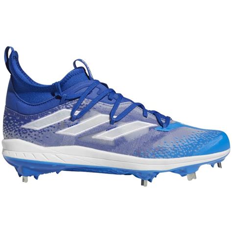 Adidas Adizero Afterburner 8 Nwv Cleats Mens Blue Baseball Shoes Hp2178