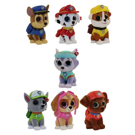 TY Beanie Boos Mini Boos Paw Patrol Figure MARSHALL 2 Inch