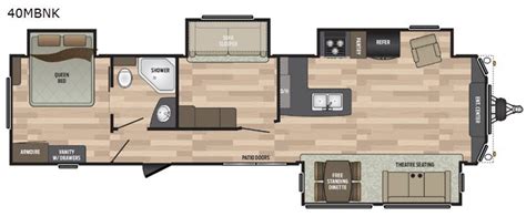 New 2021 Keystone RV Residence 40MBNK Destination Trailer At Hitch RV