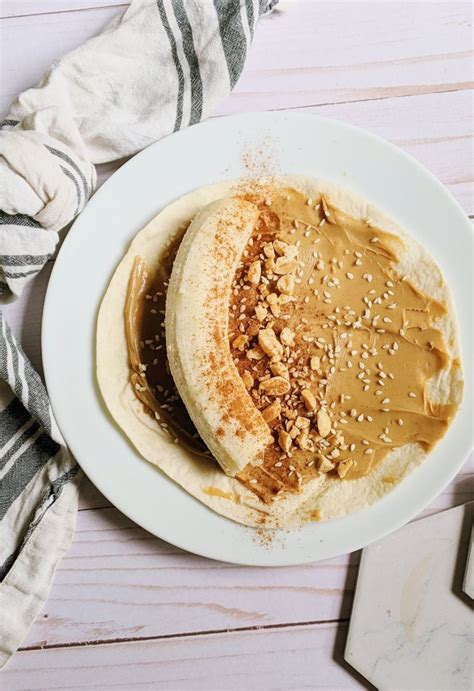 Peanut Butter Banana Wrap Recipe The Herbeevore