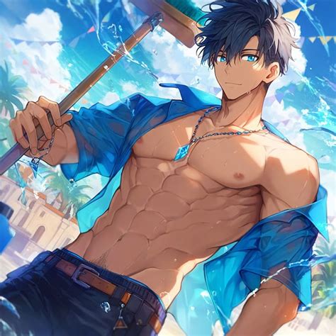 Pin By Sopanha Leng On Anime In Anime Guys Shirtless Guy Drawing Hot Anime Boy