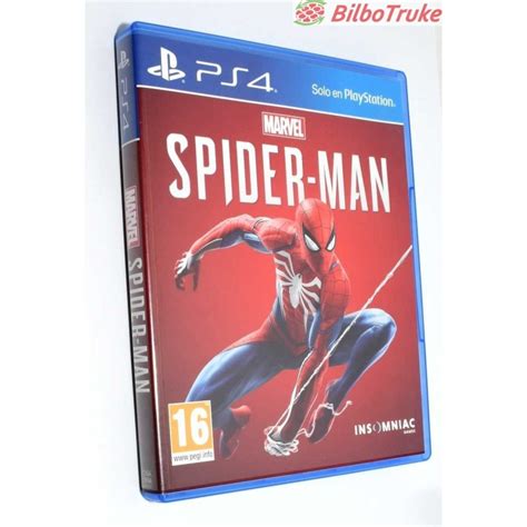 Videojuego Ps4 Spider Man Bilbotruke Segunda Mano