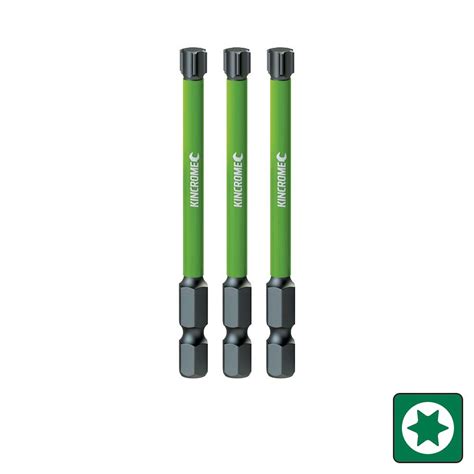 TORX T15 Impact Bit 75mm 3 Piece - Kincrome Tools - Kincrome